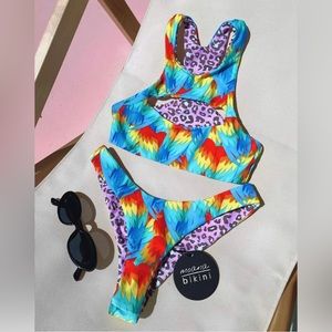 Moana Bikini Penny Parrot Set